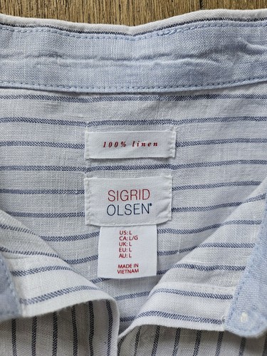 100 linen sigrid olsen - linen,